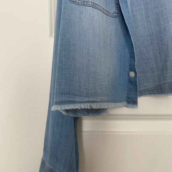 David Bitton Cotton Chambray Button Up - Picture 8 of 16